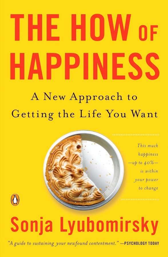 The how of happiness — book cover