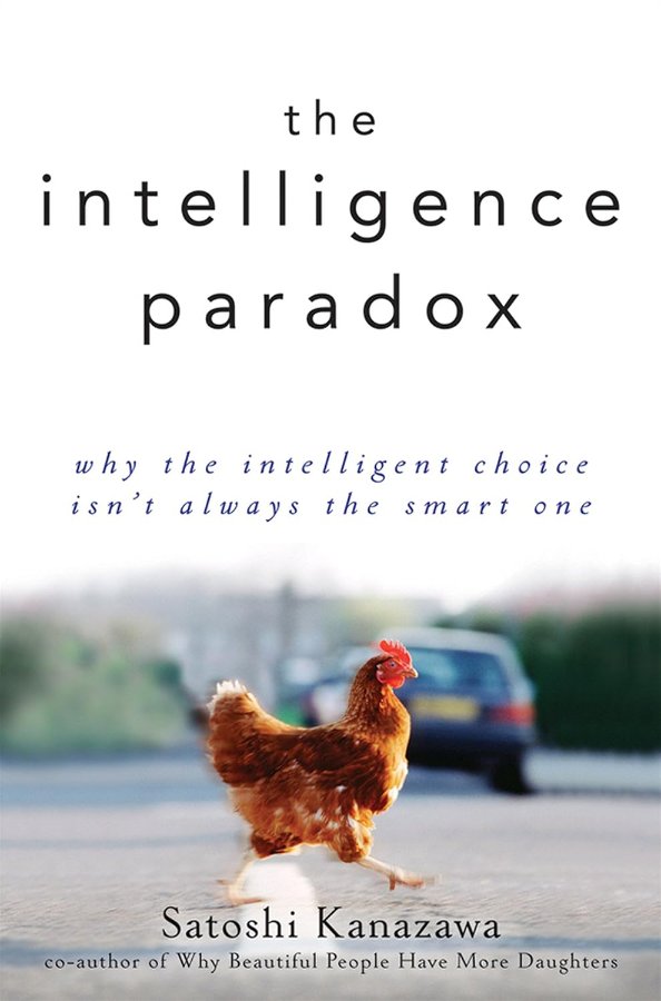 The intelligence paradox — book cover