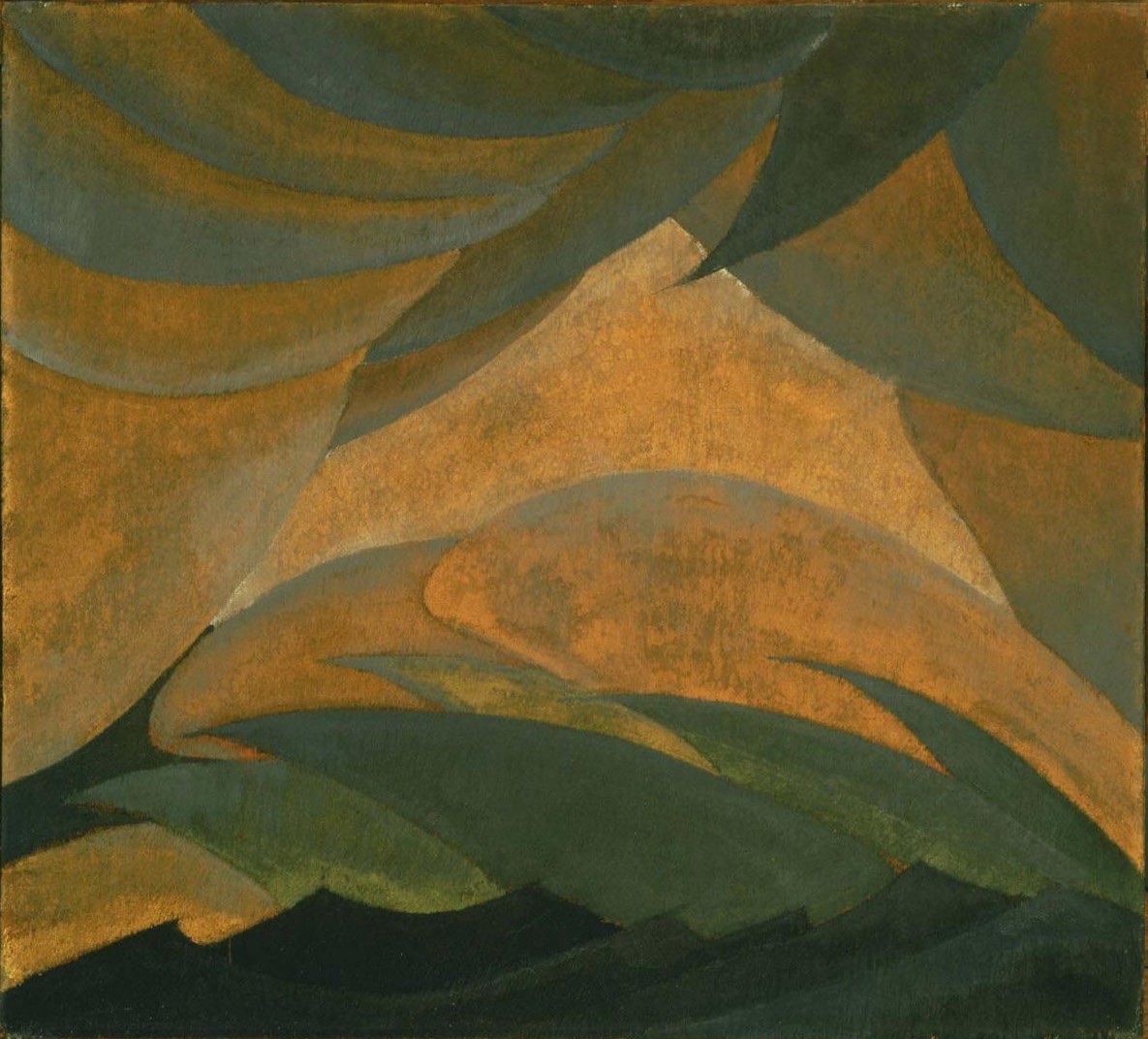 Arthur Dove Golden Storm